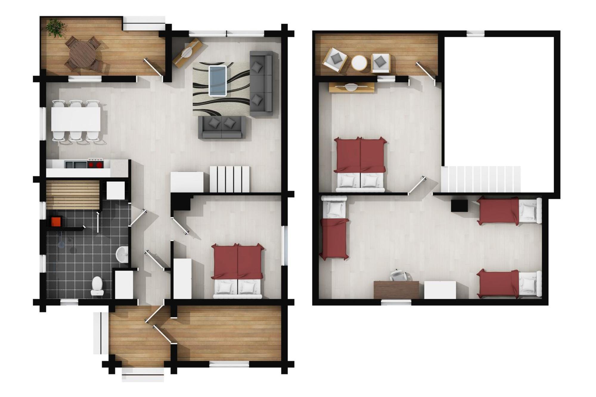 Levi President Vaelirakka Chalet Экстерьер фото